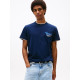 Tommy Hilfiger Ανδρική κοντομάνικη μπλούζα Logo Slim Crew Neck T-Shirt